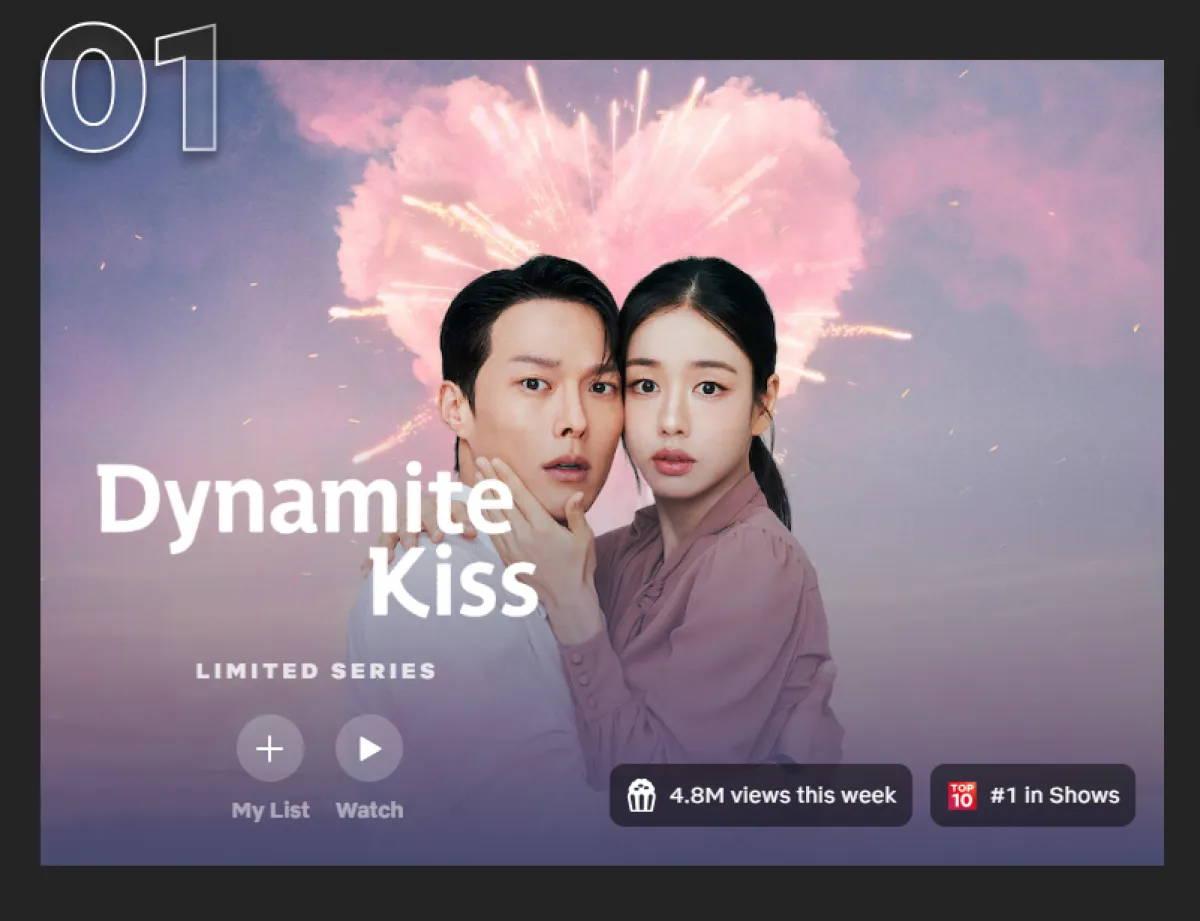 넷플릭스 글로벌 순위 집계 사이트 투둠 캡처