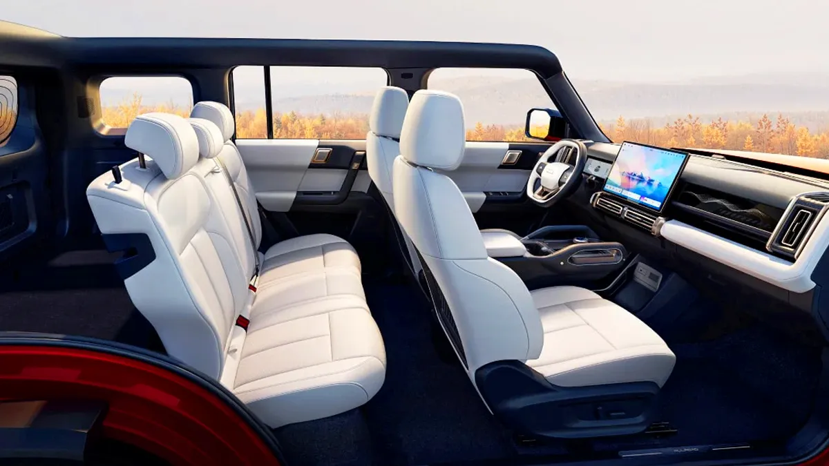 풀윈 X3 플러스 실내 / 체리자동차