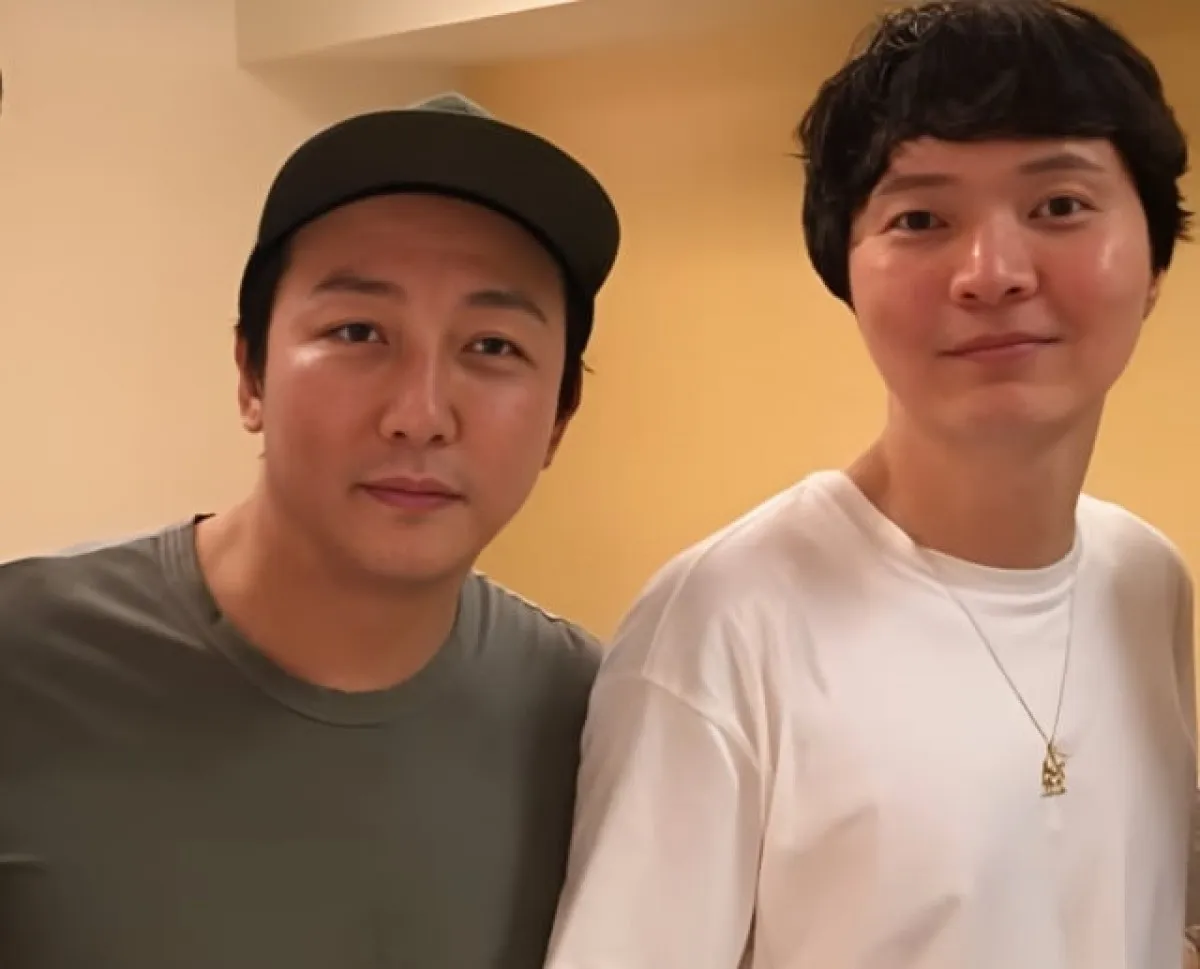 탁재훈, 신정환. 인스타그램 캡처