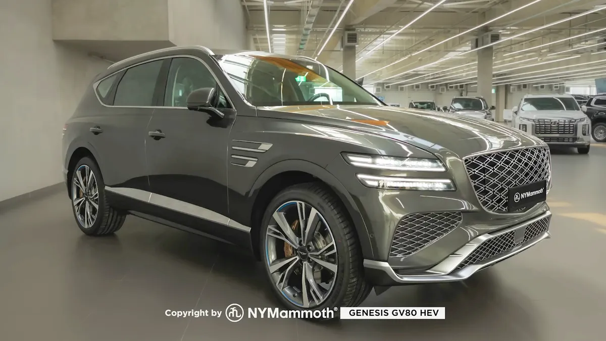 GV80 하이브리드 예상도 / 유튜브 ‘뉴욕맘모스 NYMammoth’