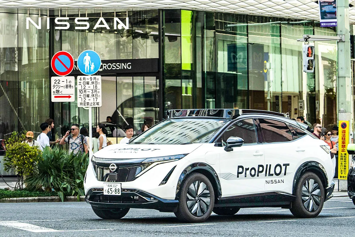 자율주행 프로토타입 - 출처 : 닛산