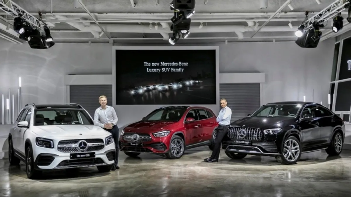 더 뉴 GLB는 새롭게 메르세데스-벤츠 SUV 라인업에 합류한 모델 / 사진=온라인커뮤니티