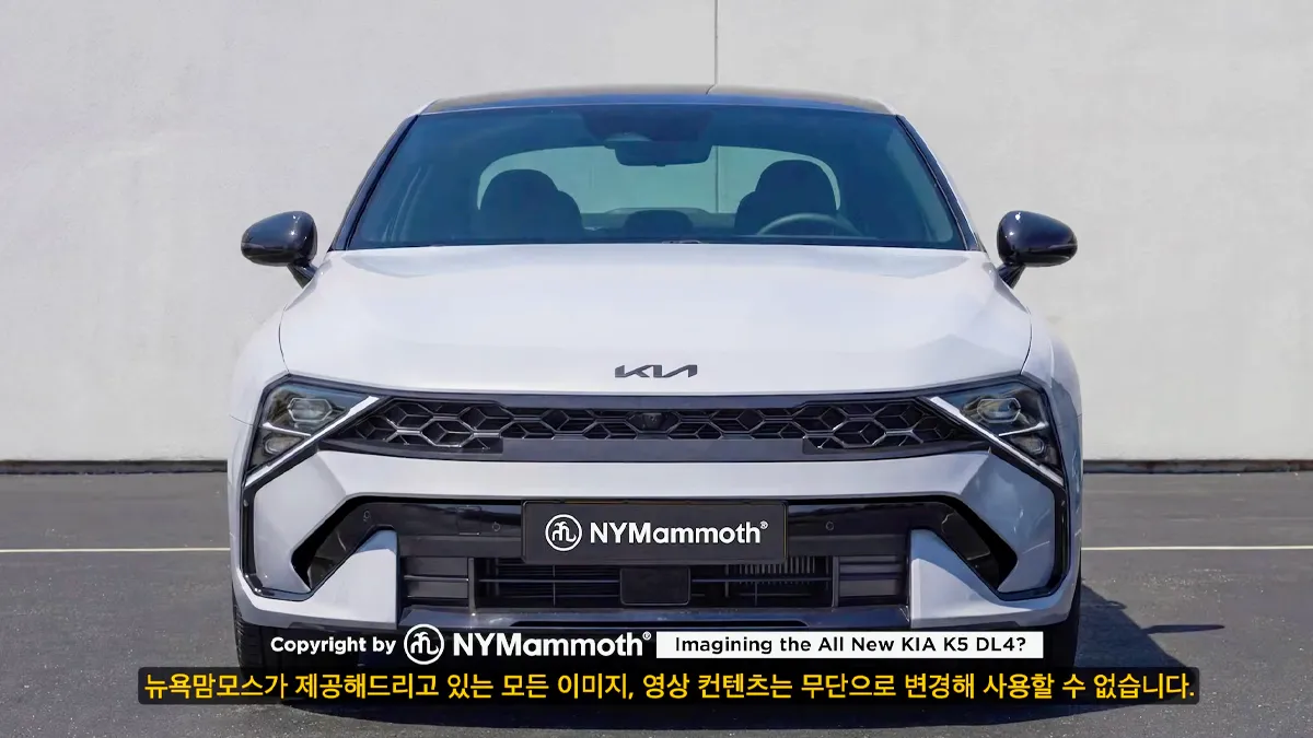 K5 풀체인지 예상도 / 유튜브 ‘뉴욕맘모스’