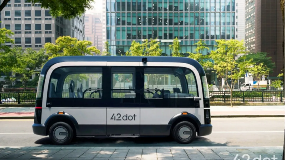 42dot 자율주행 버스 / 사진= 42dot