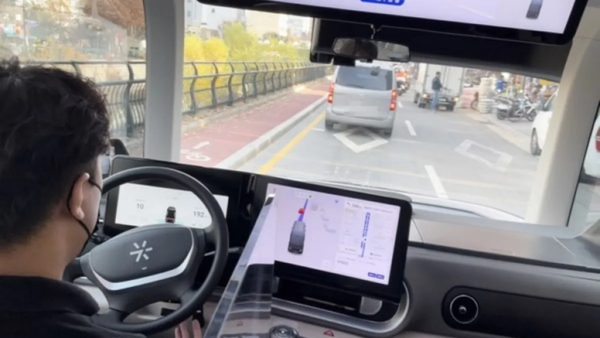 42dot 운행 모습/ 사진= 42dot