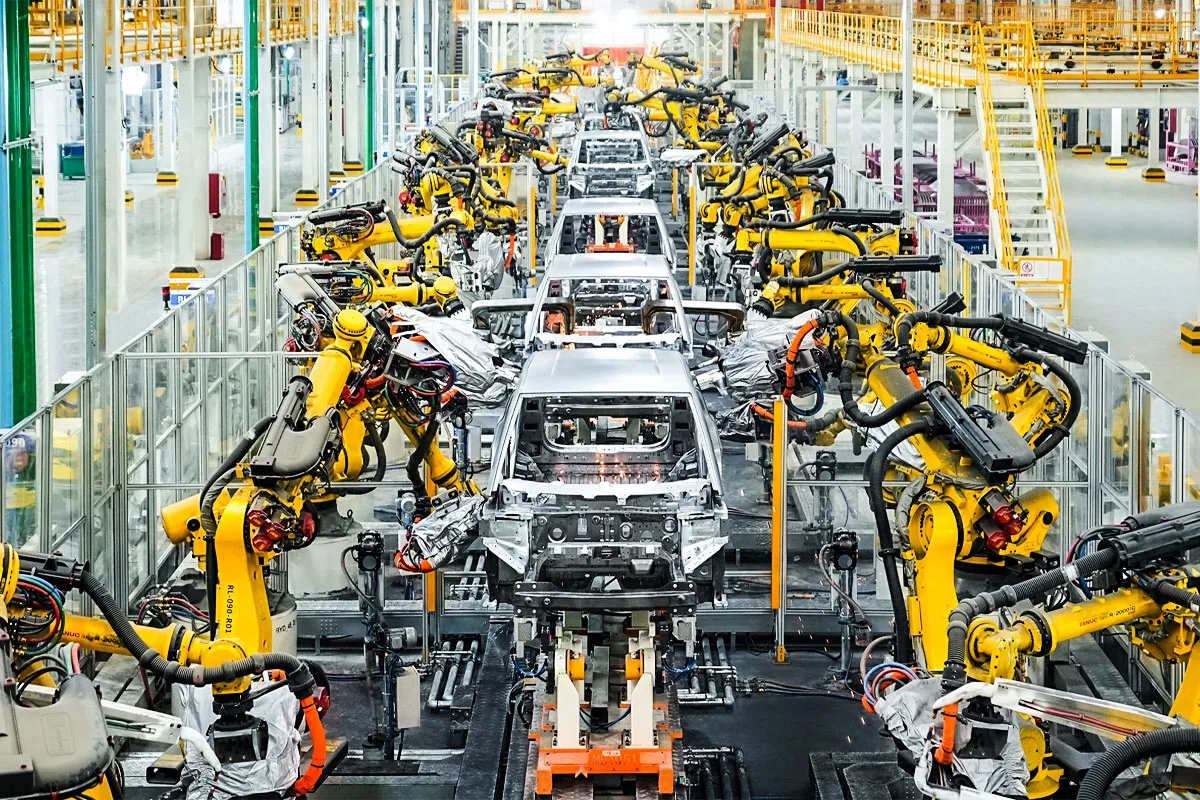 생산 라인 - 출처 : BYD