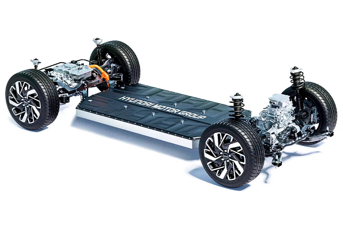 E-GMP 플랫폼 - 출처 : 현대자동차