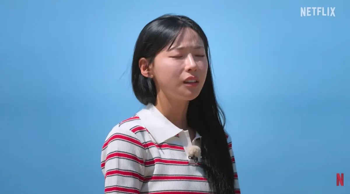 육상선수 김민지. 넷플릭스 ‘솔로지옥5’ 예고편 캡처