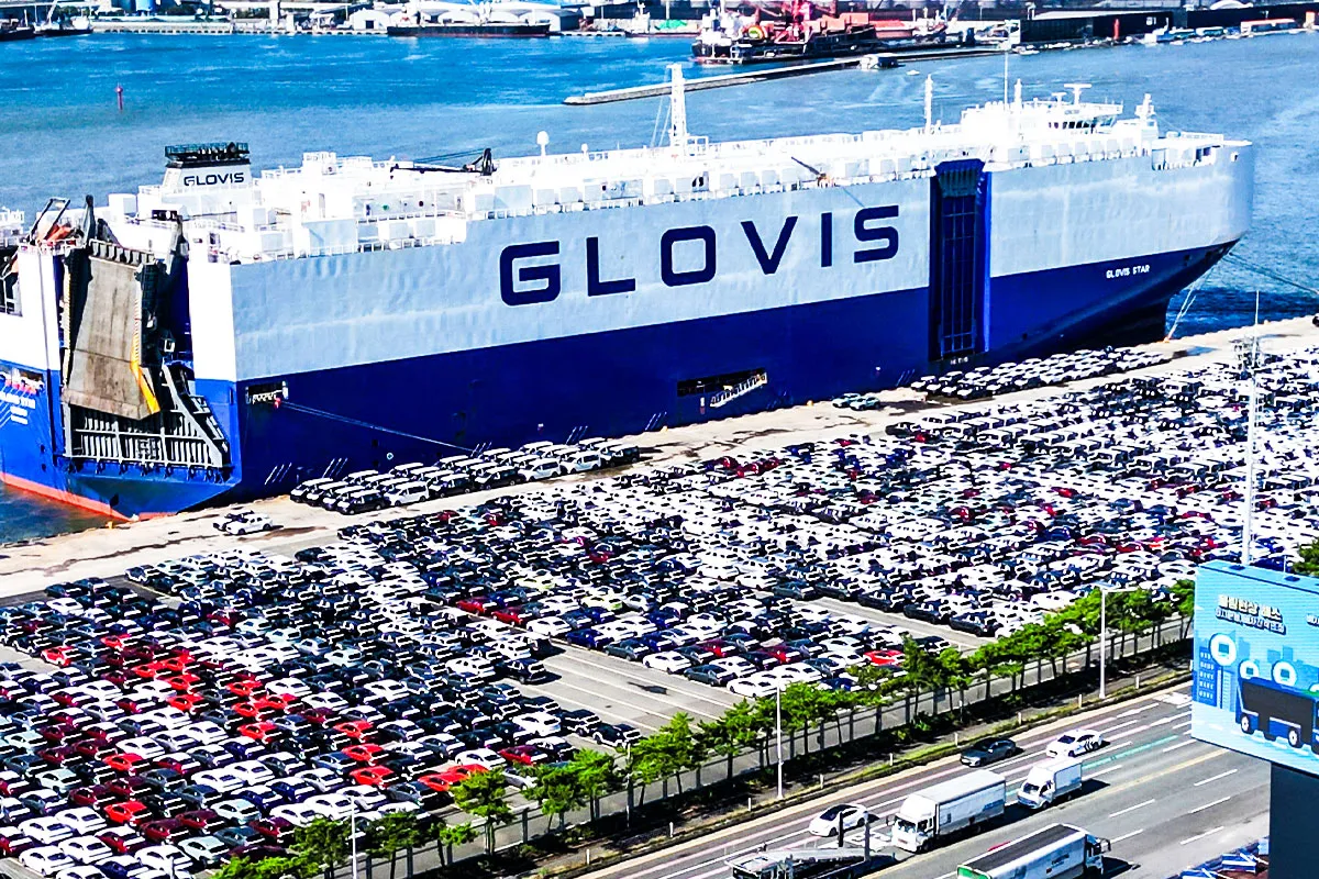 수출 선적 부두 - 출처 : 현대자동차그룹