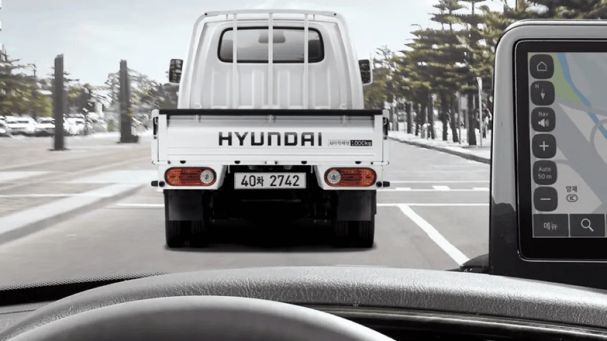 포터 전방 충돌방지 보조 시스템 / 사진=현대자동차
