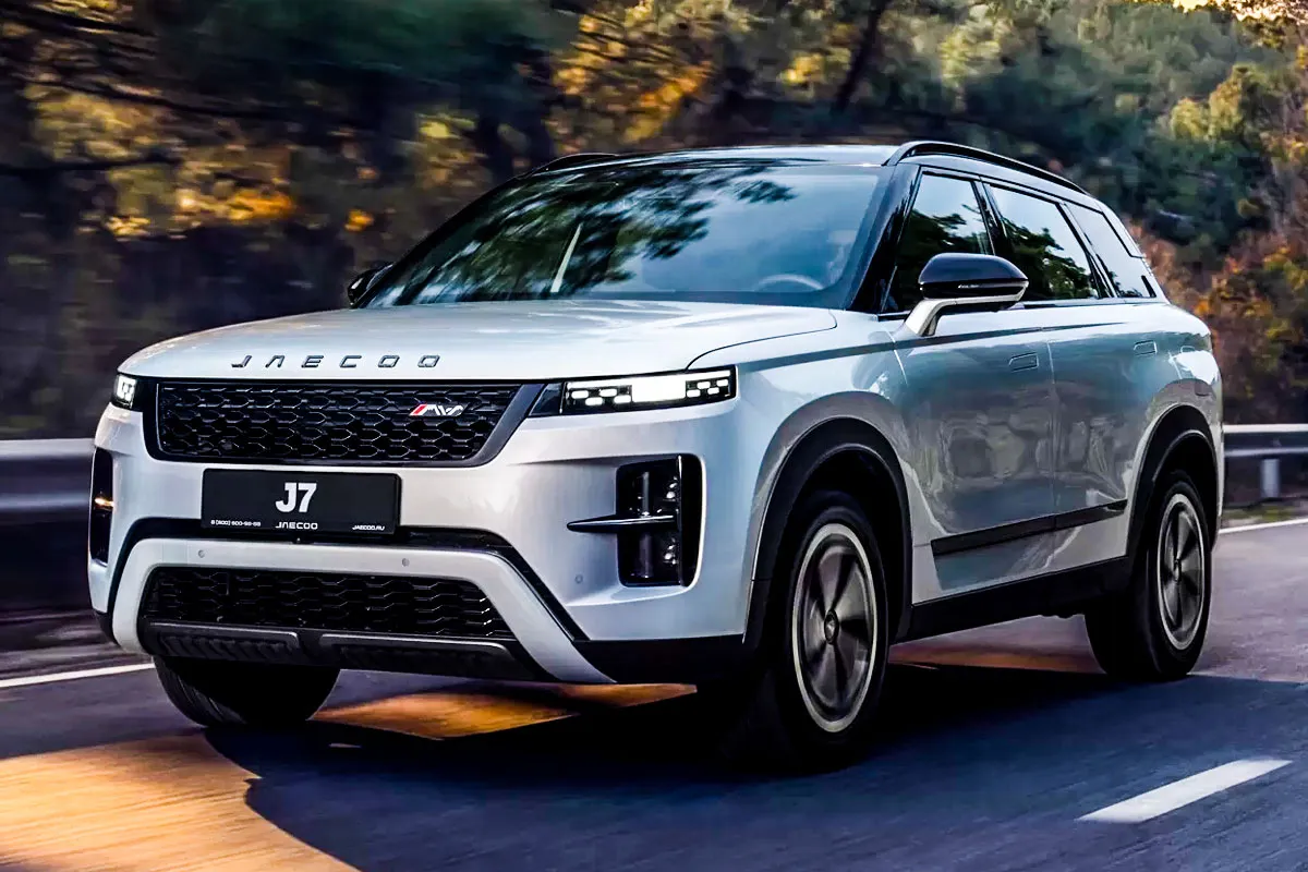 재쿠 J7 - 출처 : 체리자동차