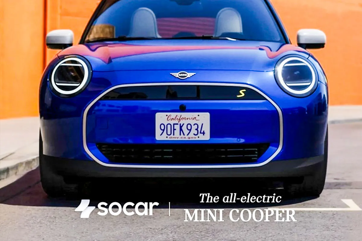 미니 쿠퍼 시승 - 출처 : 쏘카