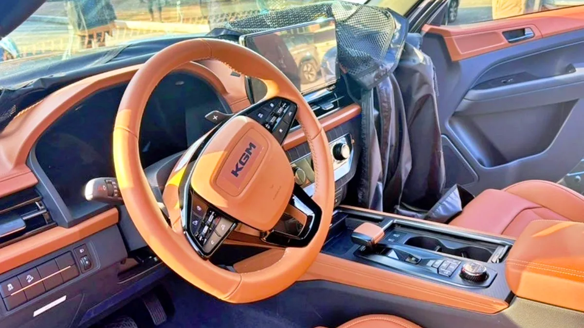 신형 무쏘 실내 / 온라인 커뮤니티