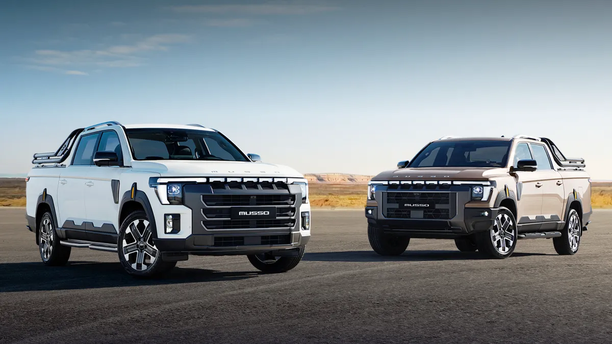 신형 무쏘와 무쏘 그랜드 / KGM