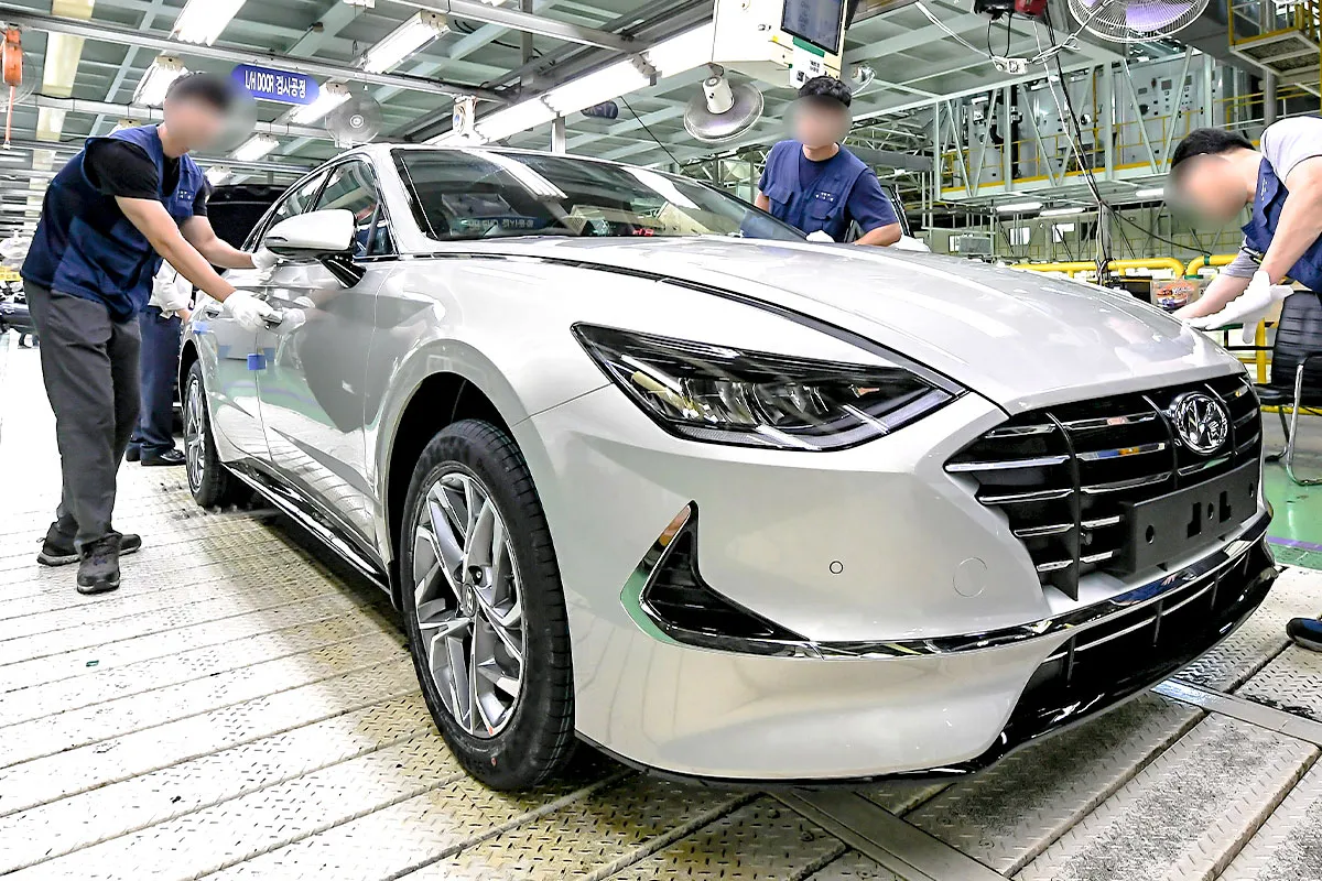 현대차 생산 라인 - 출처 : 현대자동차