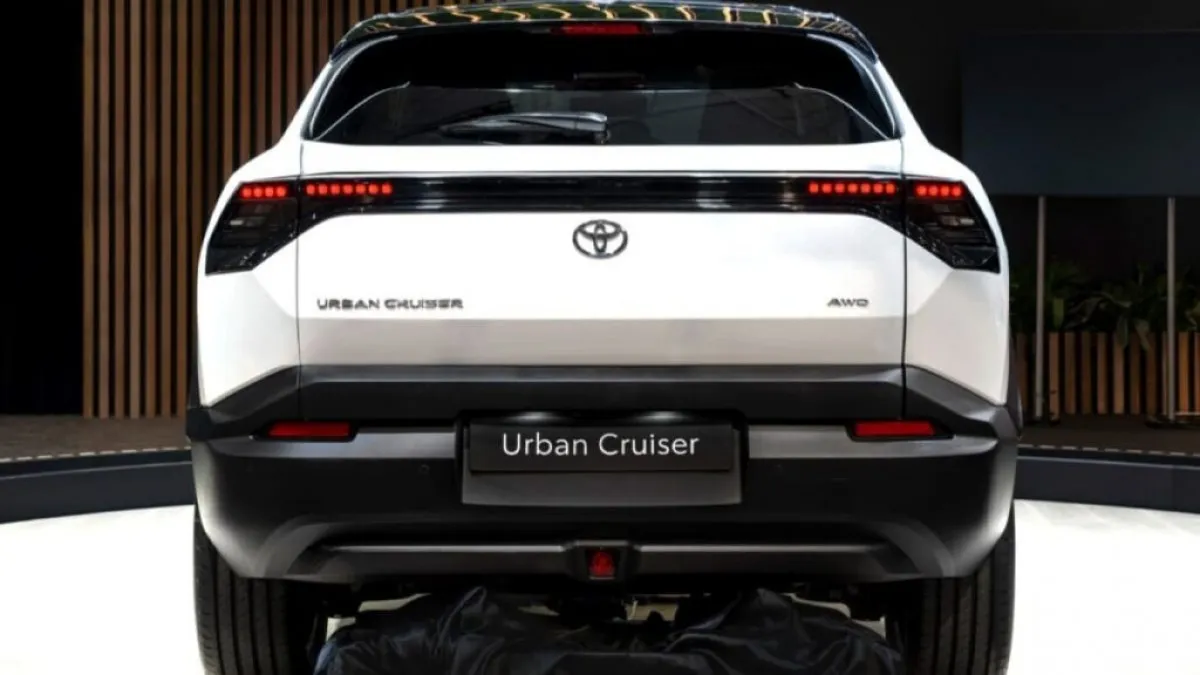 도요타 어반 크루저 후면부 / 사진=도요타