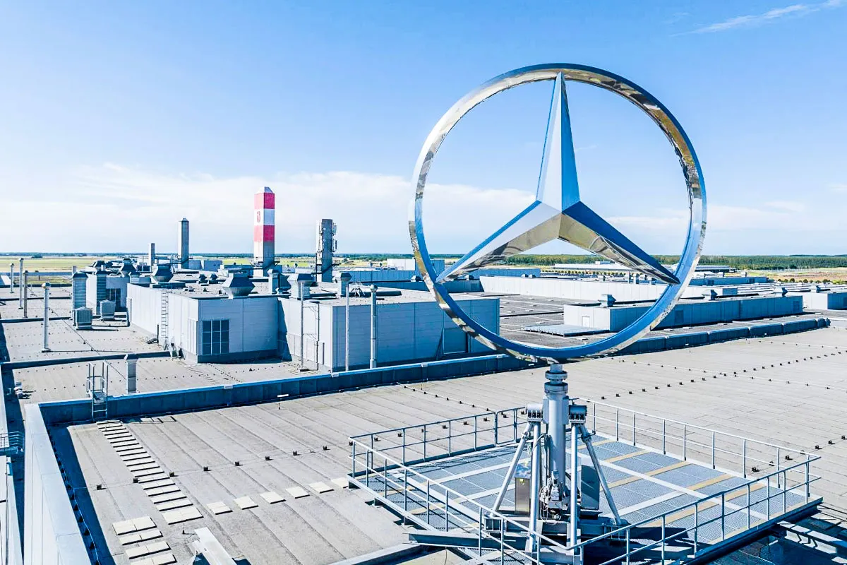 공장 - 출처 : 메르세데스-벤츠