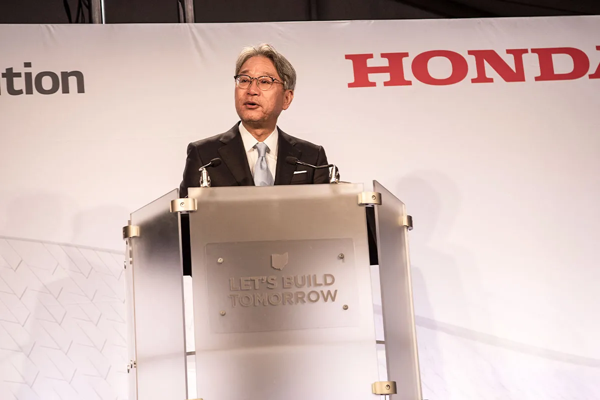 혼다 CEO - 출처 : 혼다