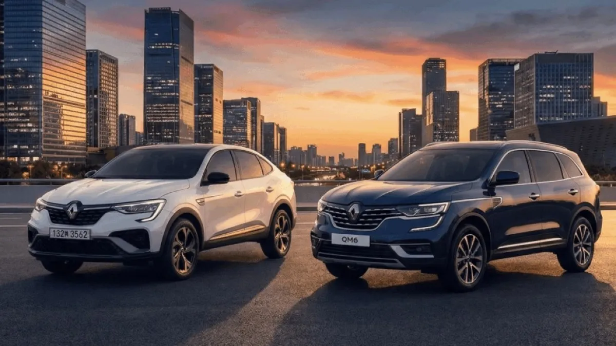 르노 아르카나와 QM6 / 사진=르노
