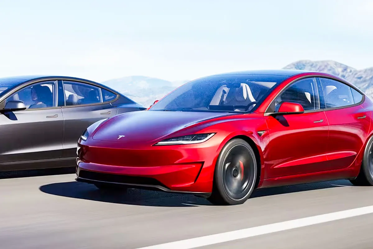 모델 3 - 출처 : 테슬라