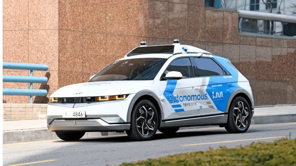 자율주행 테스트 중인 현대차 / 사진=현대자동차