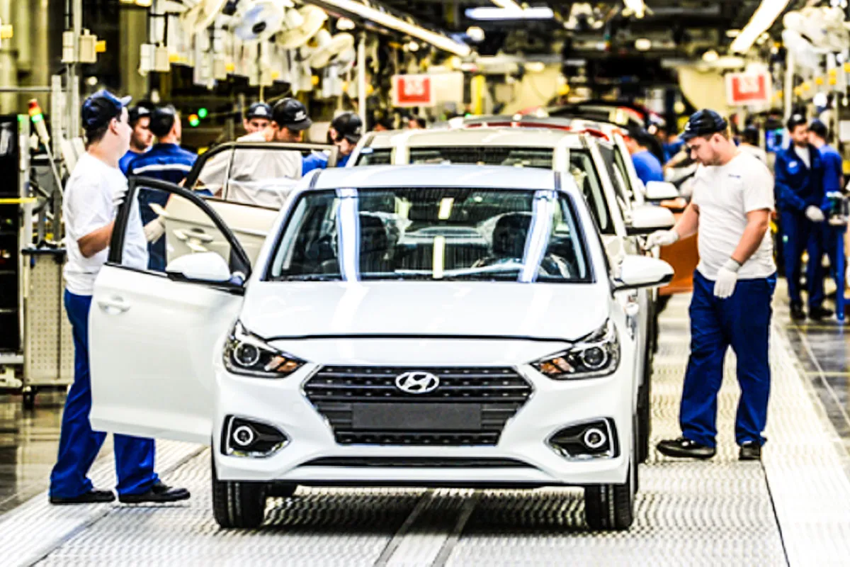 러시아 공장 - 출처 : 현대자동차