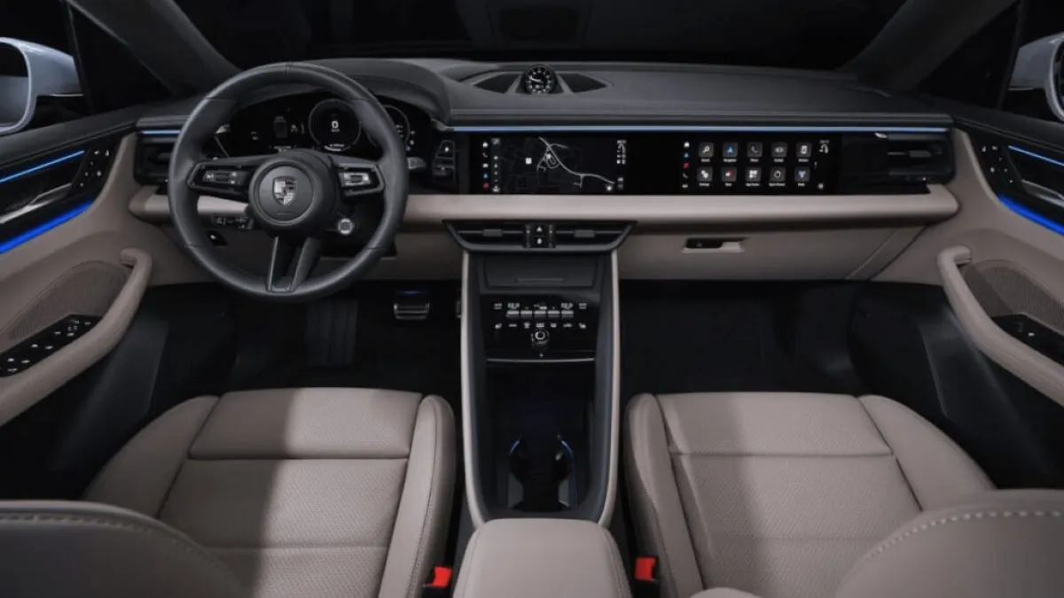 마칸 EV 실내 / 사진=포르쉐코리아