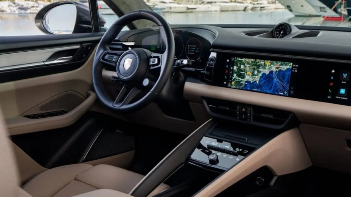 마칸 EV 실내 모습 / 사진=포르쉐코리아