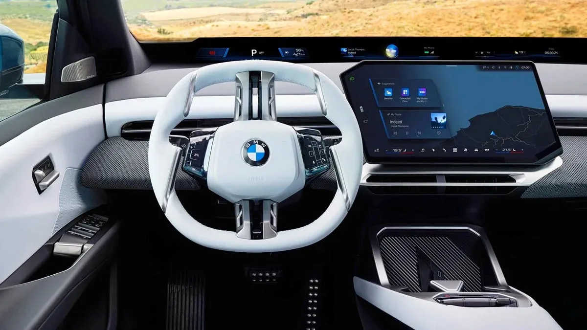 BMW iX3 실내 / 사진=BMW