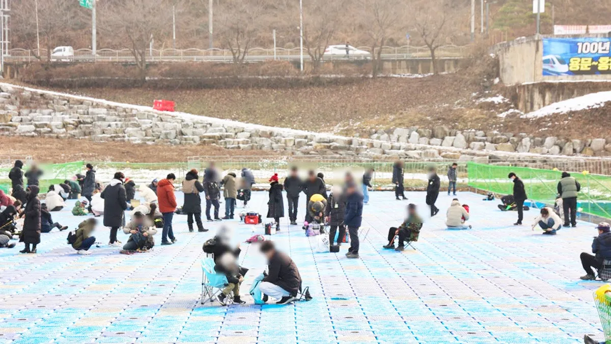 홍천강 꽁꽁축제 / 사진=홍천군 공식블로그
