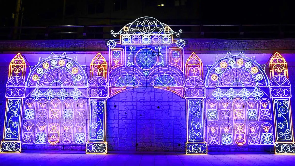 부산 온천천 빛 축제 / 사진=얼쑤 동래 문화관광