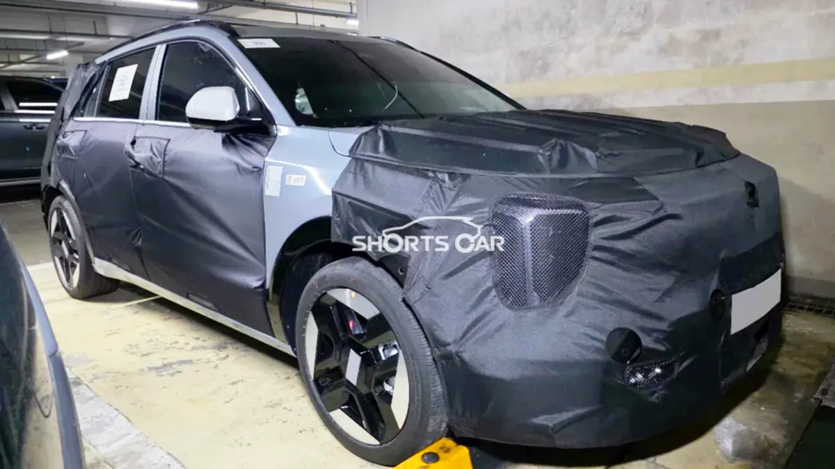 니로 페이스리프트 스파이샷 / 유튜브 ‘숏카 SHORTS CAR’