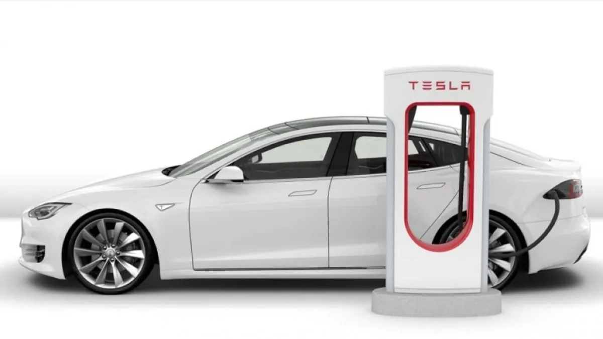 충전중인 테슬라 차량 / 사진=테슬라코리아