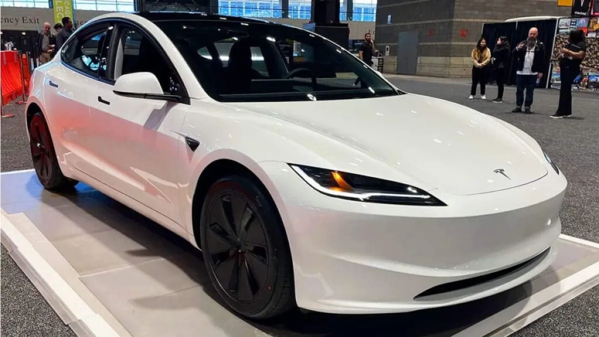 테슬라 모델 3 전,측면부 / 사진=테슬라코리아