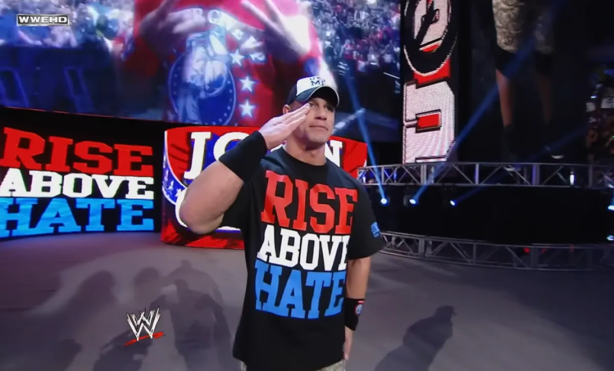 프로레슬러 존 시나. 유튜브 채널 ‘WWE’ 캡처