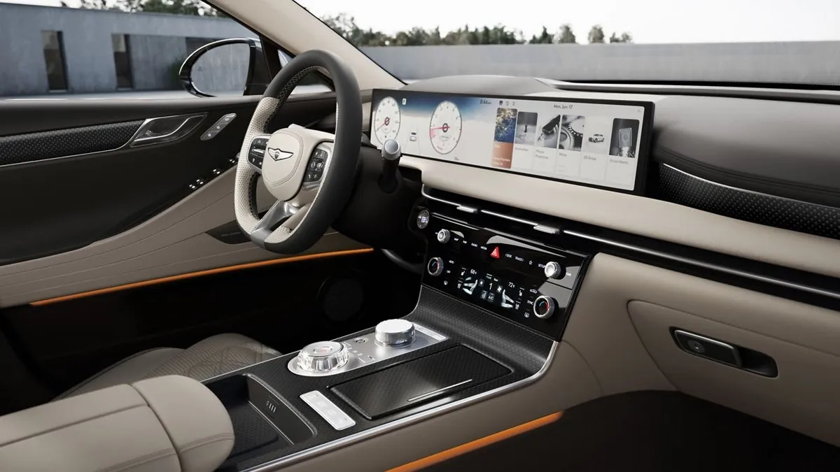 제네시스 G80 2026년형 실내