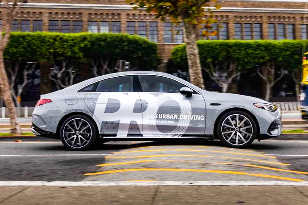 MB.드라이브 어시스트 프로 - 출처 : 벤츠