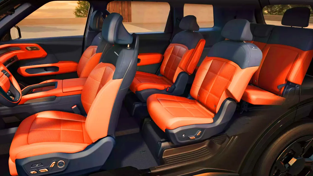 기아 텔루라이드 풀체인지 실내 디자인 / 사진=기아