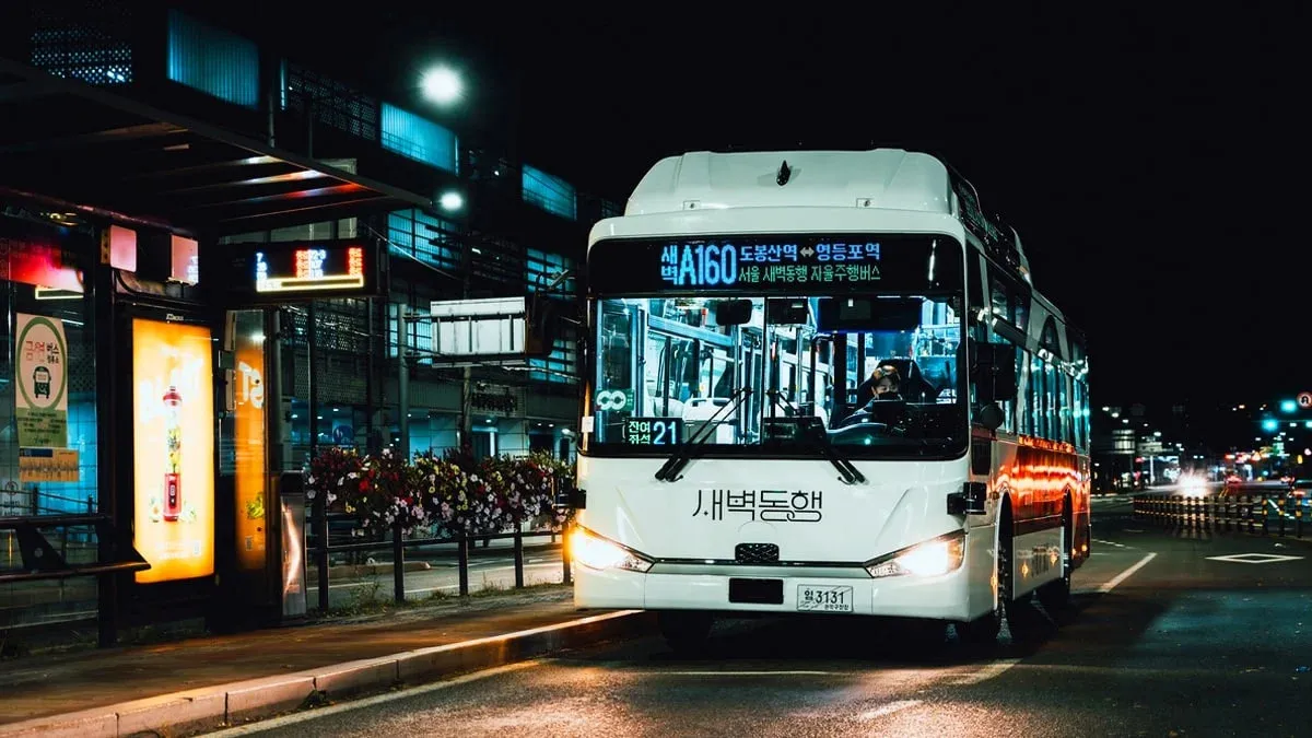 새벽 시간에 투입되는 서울 자율주행 버스 / 사진=국토교통부