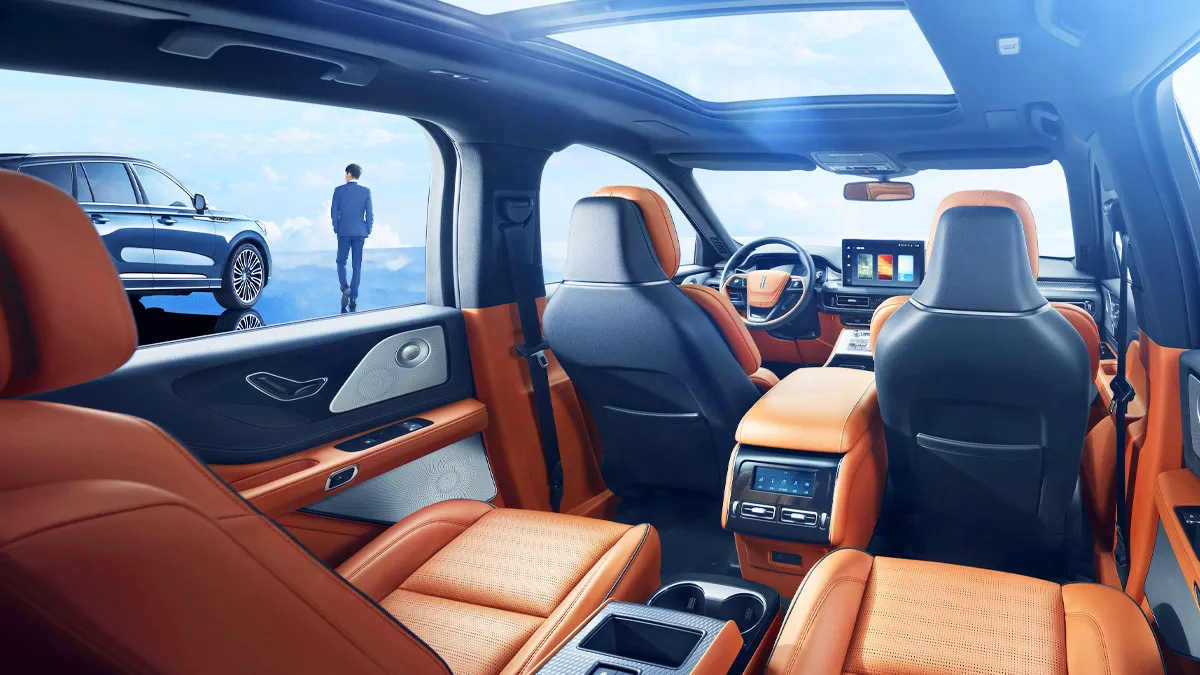 링컨 에비에이터 실내 / 사진=링컨