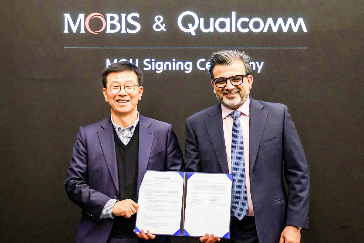 현대모비스-퀄컴 MOU - 출처 : 현대모비스