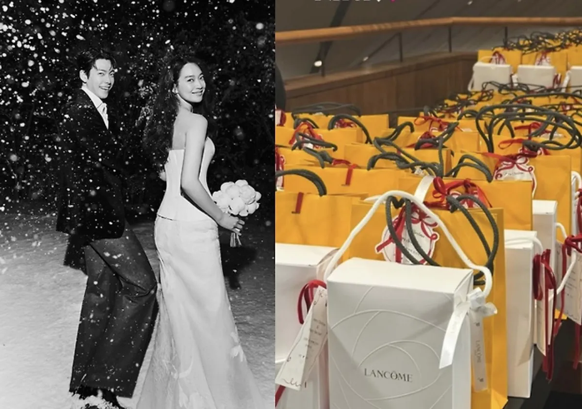 김우빈 신민아김우빈 신민아 결혼 답례품. 에이엠엔터테인먼트, SNS 캡처