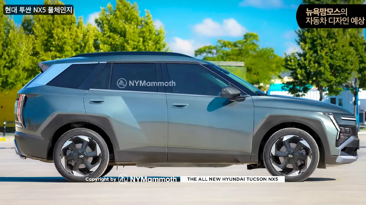 투싼 풀체인지 예상도 / 유튜브 ‘뉴욕맘모스 NYMommoth’