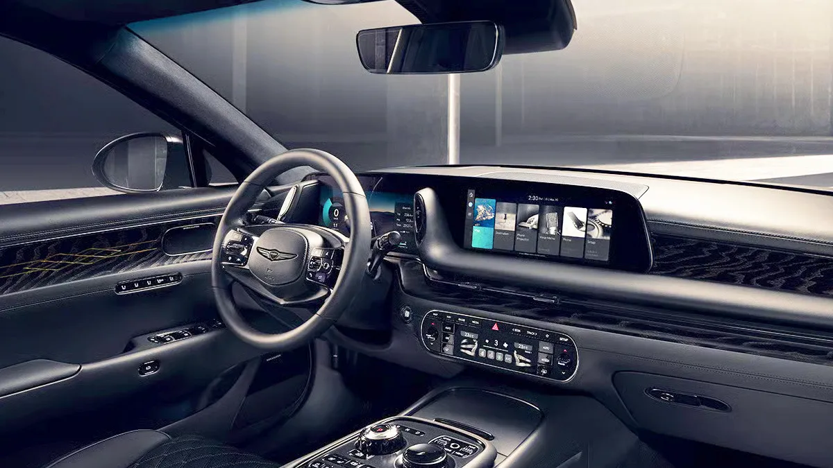 제네시스 G90 실내 / 사진=제네시스