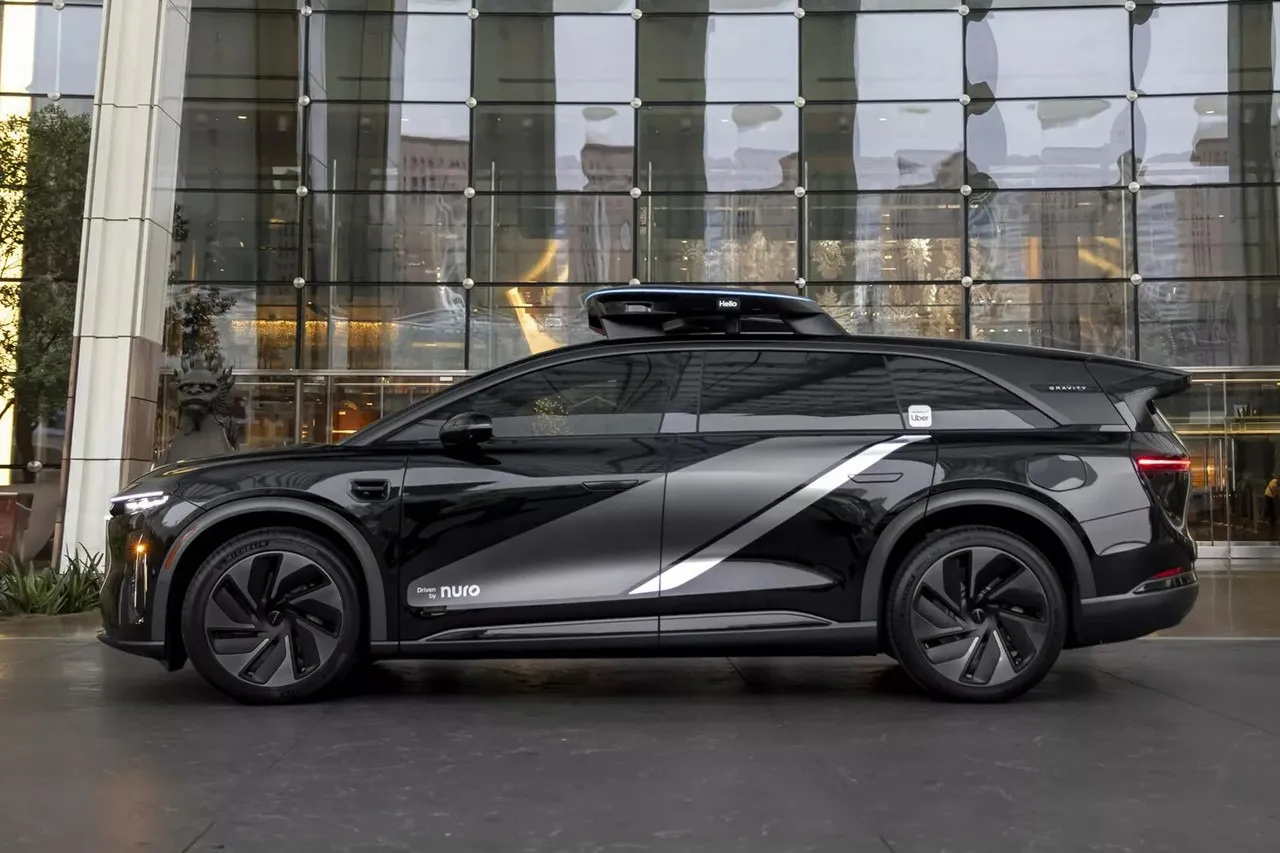 루시드·우버·누로 합작 개발 로보택시 / 사진=루시드·우버·누로