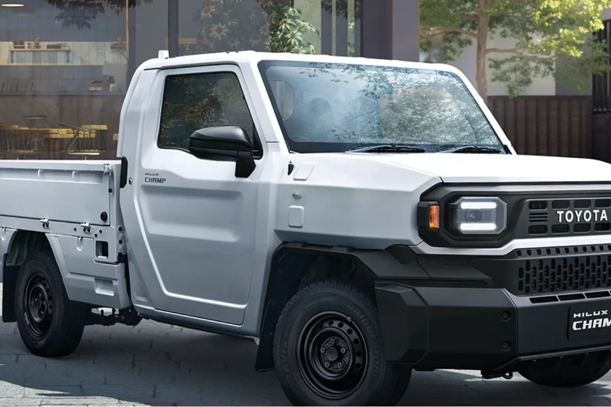 토요타 픽업트럭 하이럭스 챔프 측면 / 출처 : 토요타