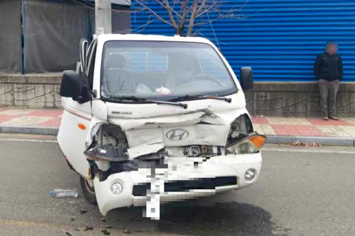 자동차 사고 예시 - 출처 : 다키포스트