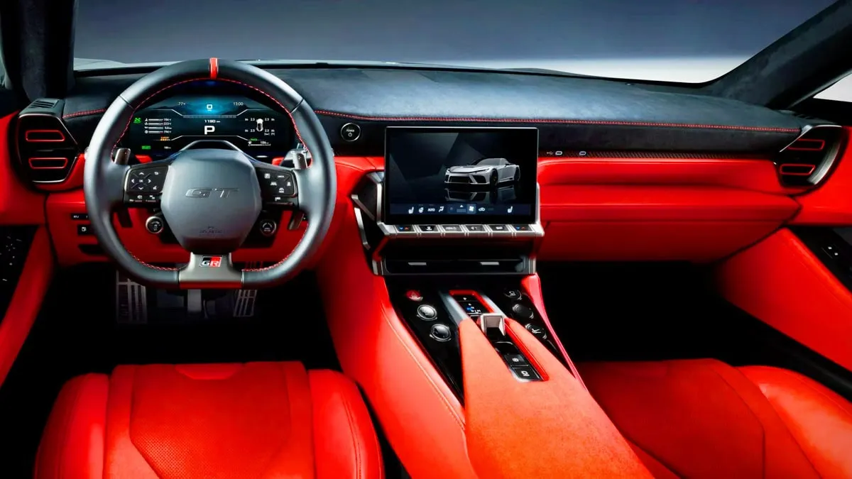 토요타 GR GT 실내 / 사진=토요타