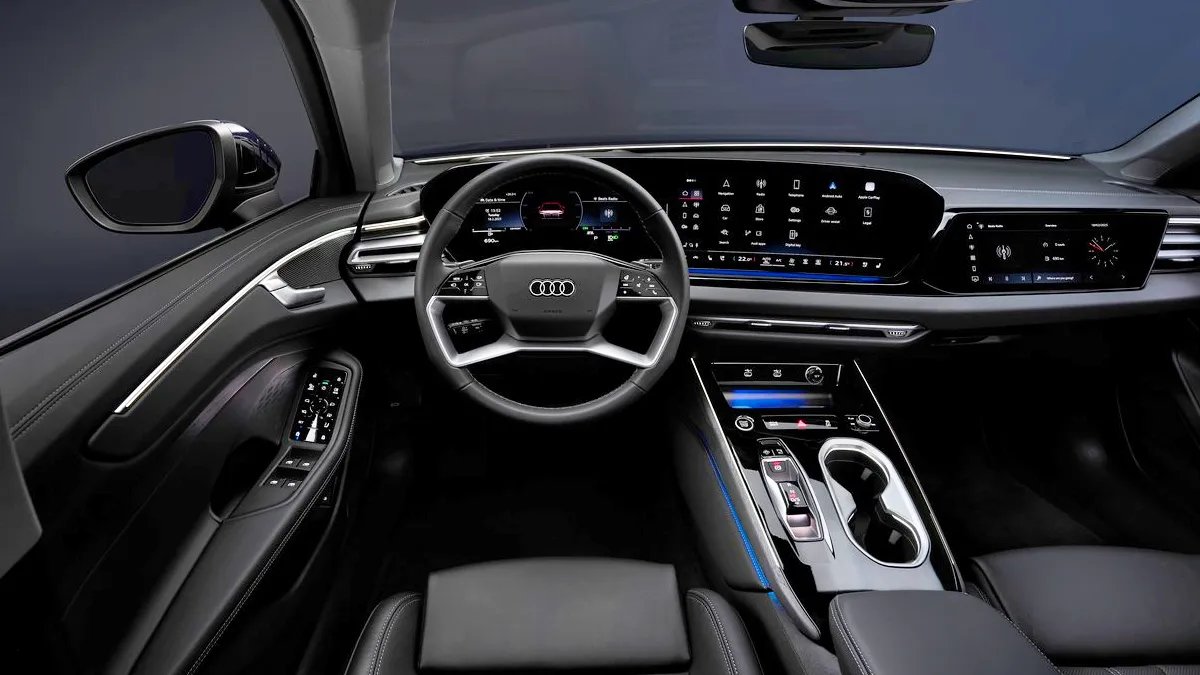 A6 풀체인지 모델 실내 / 아우디
