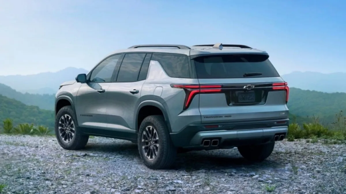 쉐보레 트래버스 후면 / 사진=쉐보레